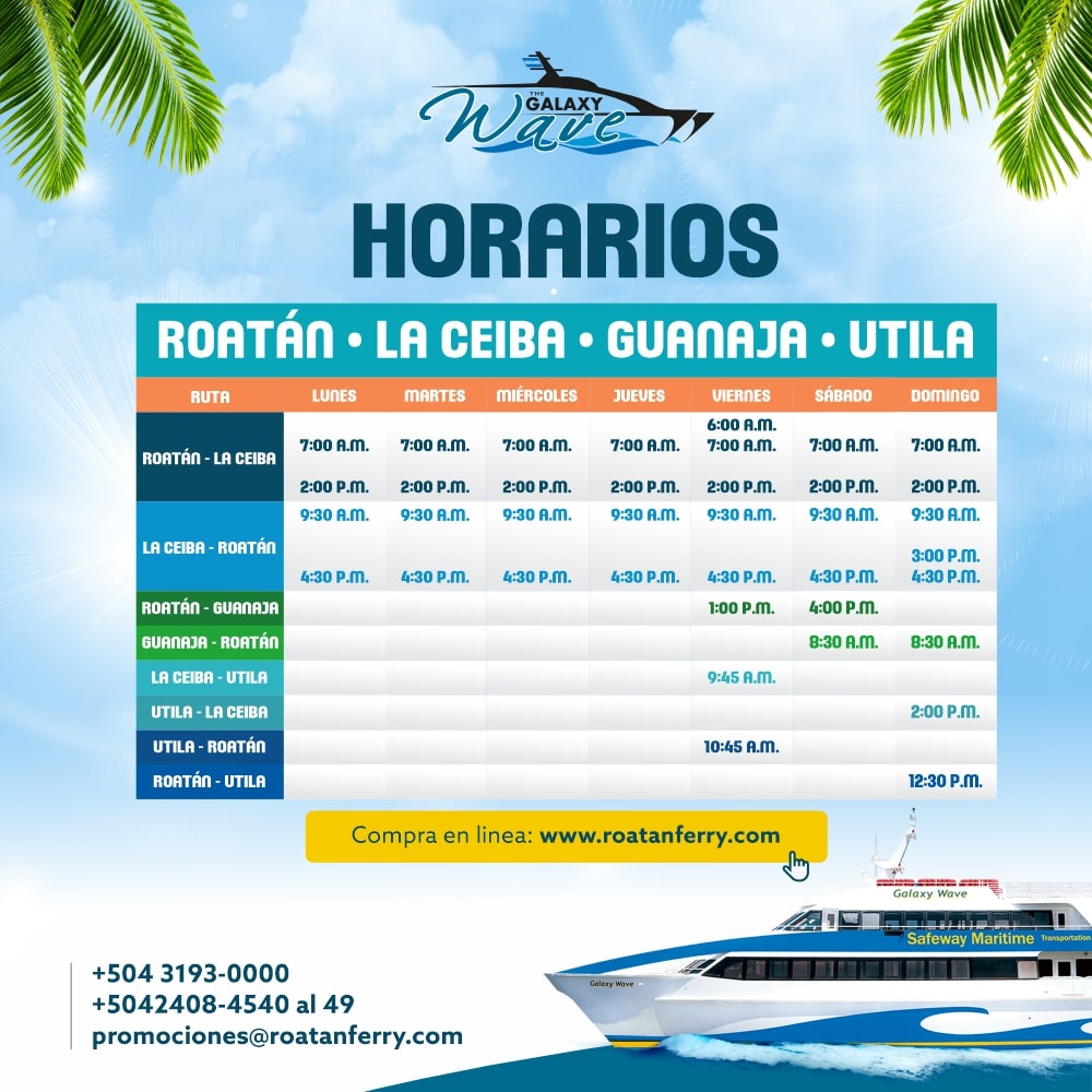 Horario Galaxy Ferry