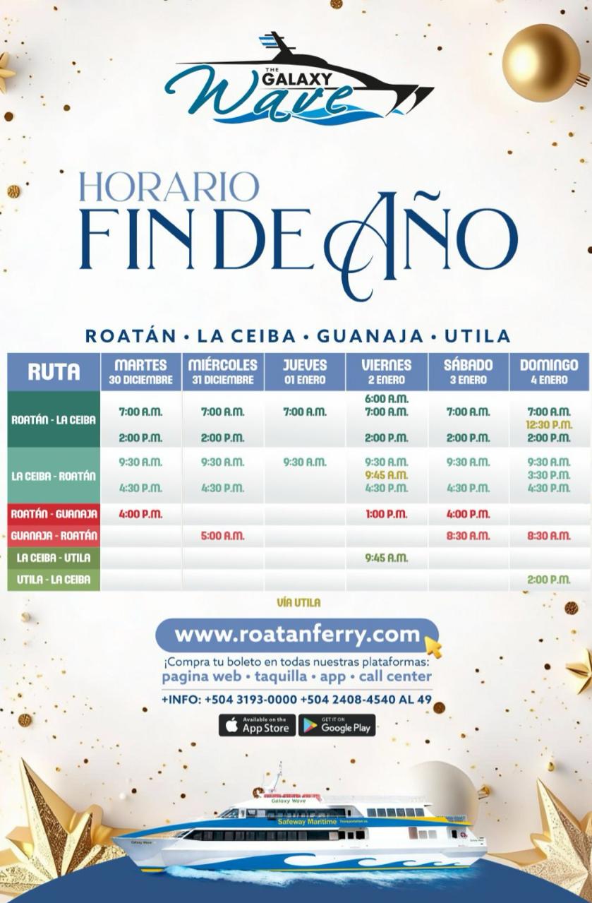Horario Galaxy Ferry